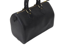 Load image into Gallery viewer, LOUIS VUITTON ルイヴィトン スピーディ25 ハンドバッグ M59022 エピレザー ブラック ゴールド金具 美品 中古 4c071483