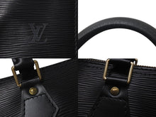 Load image into Gallery viewer, LOUIS VUITTON ルイヴィトン スピーディ25 ハンドバッグ M59022 エピレザー ブラック ゴールド金具 美品 中古 4c071483