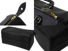 Load image into Gallery viewer, LOUIS VUITTON ルイヴィトン スピーディ25 ハンドバッグ M59022 エピレザー ブラック ゴールド金具 美品 中古 4c071483