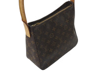 Load image into Gallery viewer, LOUIS VUITTON ルイヴィトン ルーピングMM ハンドバッグ M51146 モノグラム ゴールド金具 ブラウン 美品 中古 4c071491