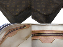 Load image into Gallery viewer, LOUIS VUITTON ルイヴィトン ルーピングMM ハンドバッグ M51146 モノグラム ゴールド金具 ブラウン 美品 中古 4c071491