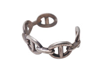 Load image into Gallery viewer, HERMES エルメス シェーヌダンクル アンシェネGM バングル ブレスレット ST AG925 シルバー 45.3g 美品 中古 4c071572