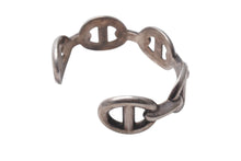 Load image into Gallery viewer, HERMES エルメス シェーヌダンクル アンシェネGM バングル ブレスレット ST AG925 シルバー 45.3g 美品 中古 4c071572