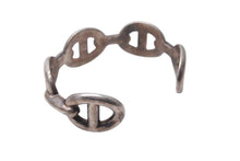 Load image into Gallery viewer, HERMES エルメス シェーヌダンクル アンシェネGM バングル ブレスレット ST AG925 シルバー 45.3g 美品 中古 4c071572