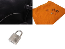 Load image into Gallery viewer, HERMES エルメス BIRKIN バーキン35 ブラック シルバー金具 エプソン ハンドバッグ □H刻印 美品 中古 4c071625