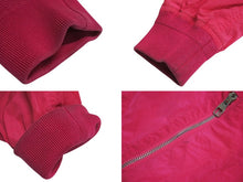 Load image into Gallery viewer, LOUIS VUITTON ルイヴィトン ナイロンジャケット ブルゾン RM151 サイズ52 ナイロン ピンク 美品 中古 4c071672