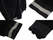 Load image into Gallery viewer, SEAN JOHN ショーンジョン veroa jacket ベロアトラック ジャケット サイズ XL ブラック コットン 美品 中古 4c071677