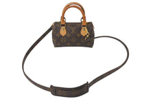 画像をギャラリービューアに読み込む, LOUIS VUITTON ルイヴィトン ミニスピーディ ハンドバッグ モノグラム M41534 PVC ブラウン ゴールド金具 良品 中古 4c071750