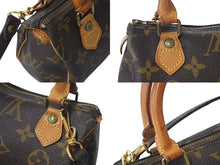 画像をギャラリービューアに読み込む, LOUIS VUITTON ルイヴィトン ミニスピーディ ハンドバッグ モノグラム M41534 PVC ブラウン ゴールド金具 良品 中古 4c071750