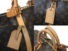 画像をギャラリービューアに読み込む, LOUIS VUITTON ルイヴィトン モノグラム キーポル45 ボストンバッグ M41428 ブラウン ゴールド金具 美品 中古 4c071834