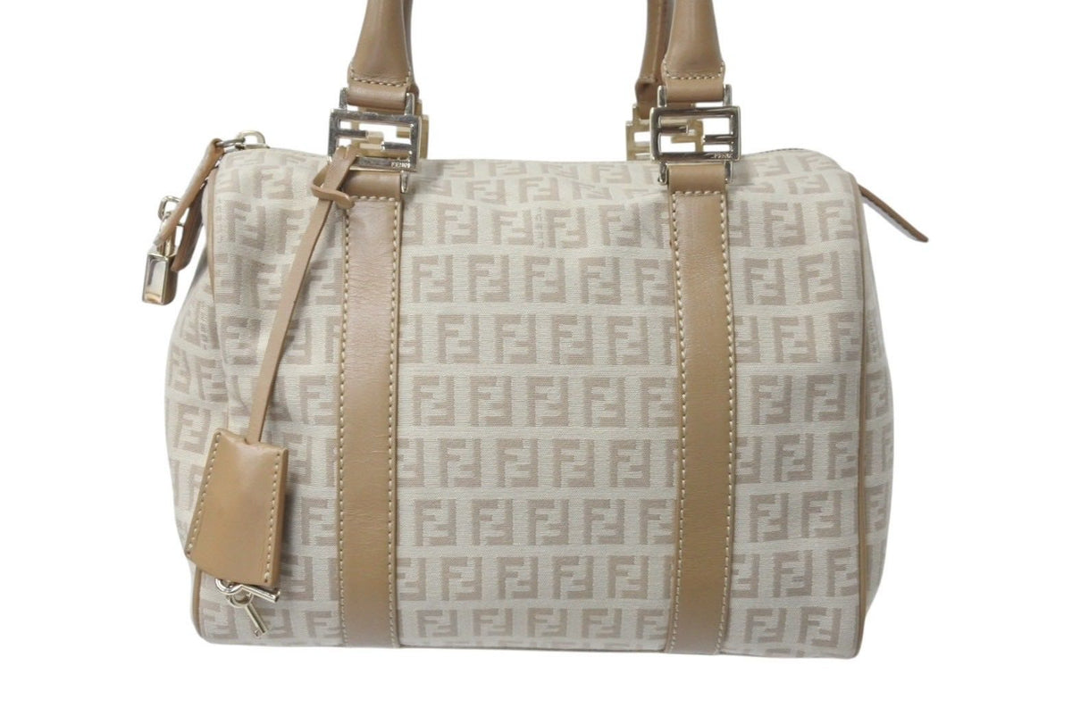 FENDI フェンディ ズッカ柄 ミニボストン 8BL068 キャンバス