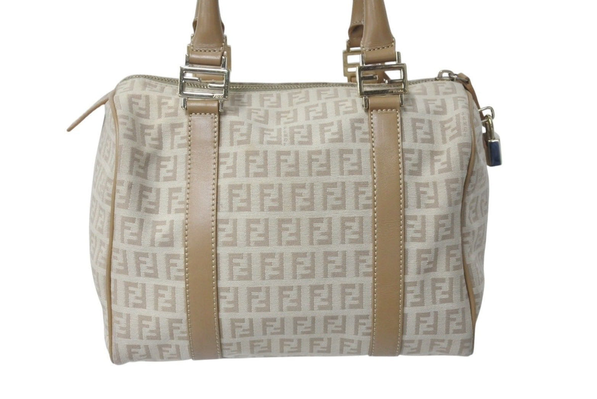 FENDI フェンディ ズッカ柄 ミニボストン 8BL068 キャンバス