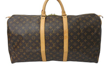 画像をギャラリービューアに読み込む, LOUIS VUITTON ルイヴィトン キーポル55 ボストンバッグ M41414 モノグラム ブラウン ゴールド金具 美品 中古 4c071879
