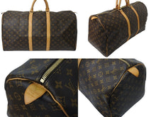 画像をギャラリービューアに読み込む, LOUIS VUITTON ルイヴィトン キーポル55 ボストンバッグ M41414 モノグラム ブラウン ゴールド金具 美品 中古 4c071879
