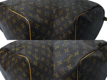 画像をギャラリービューアに読み込む, LOUIS VUITTON ルイヴィトン キーポル55 ボストンバッグ M41414 モノグラム ブラウン ゴールド金具 美品 中古 4c071879