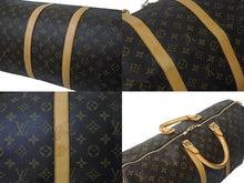 画像をギャラリービューアに読み込む, LOUIS VUITTON ルイヴィトン キーポル55 ボストンバッグ M41414 モノグラム ブラウン ゴールド金具 美品 中古 4c071879