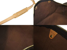 Load image into Gallery viewer, LOUIS VUITTON ルイヴィトン キーポル バンドリエール 50 ボストンバッグ PVC ヌメ革 M41416 美品 中古 4c072797