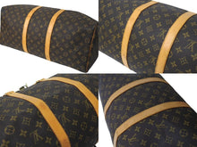 画像をギャラリービューアに読み込む, LOUIS VUITTON ルイヴィトン キーポル50 ボストンバッグ M41426 モノグラムキャンバス ブラウン ゴールド金具 美品 中古 4c072798