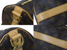 Load image into Gallery viewer, LOUIS VUITTON ルイヴィトン キーポル バンドリエール 50 ボストンバッグ PVC ヌメ革 M41416 美品 中古 4c072799