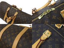 Load image into Gallery viewer, LOUIS VUITTON ルイヴィトン キーポル バンドリエール 50 ボストンバッグ PVC ヌメ革 M41416 美品 中古 4c072799
