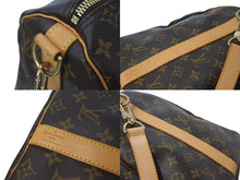 Load image into Gallery viewer, LOUIS VUITTON ルイヴィトン キーポル バンドリエール45 ボストンバッグ M41418 モノグラム ブラウン 美品 中古 4c073111