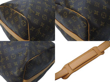 Load image into Gallery viewer, LOUIS VUITTON ルイヴィトン キーポル バンドリエール45 ボストンバッグ M41418 モノグラム ブラウン 美品 中古 4c073111