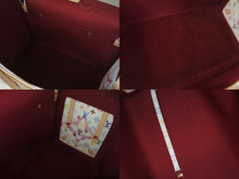 Load image into Gallery viewer, 新品未使用 LOUIS VUITTON ルイヴィトン LV x TM サック・シアン NM M13741 ドッグバッグ モノグラム マルチカラー ホワイト 村上隆 中古 4c073196