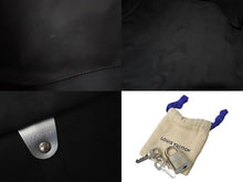 Load image into Gallery viewer, LOUIS VUITTON ルイヴィトン キーポル バンドリエール50 ボストンバッグ M43848 モノグラム 18SS シルバー PVC レザー 美品 中古 4c073978