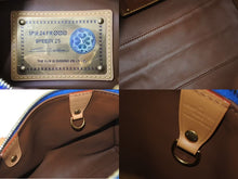 Load image into Gallery viewer, 新品未使用 LOUIS VUITTON ルイヴィトン スピーディ P9 バンドリエール 25 ボストンバッグ M24424 ブルー ホワイト 中古 4c073984