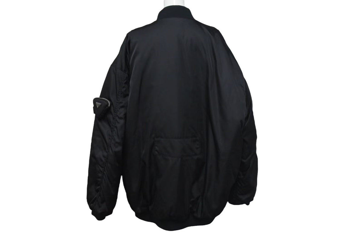 PRADA(プラダ) メンズ　ボンバージャケット　XSサイズ 極美品 PRADA プラダ Zip Fastening Bomber Jacket ジップ