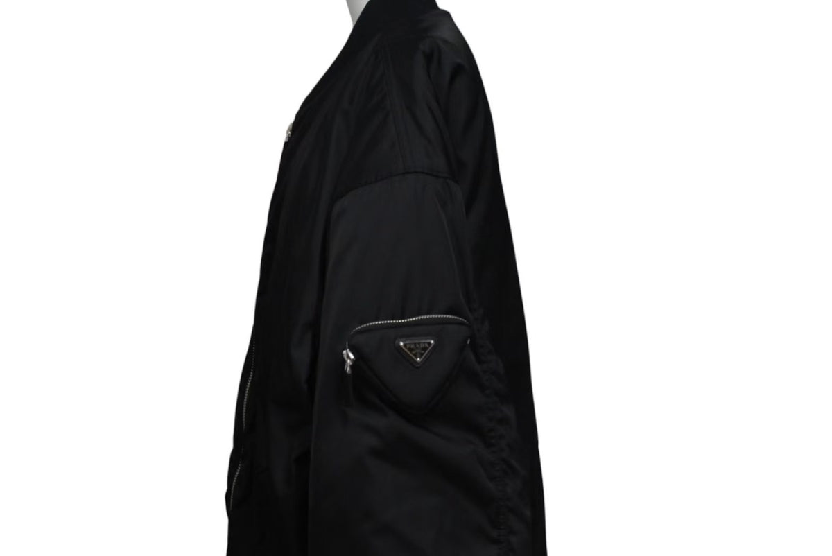 PRADA(プラダ) メンズ　ボンバージャケット　XSサイズ 極美品 PRADA プラダ Zip Fastening Bomber Jacket ジップ