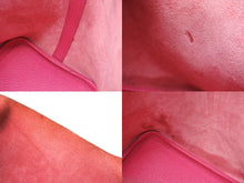 Load image into Gallery viewer, HERMES エルメス ピコタンPM ハンドバッグ ローズショッキング アニス □K刻印 シルバー金具 美品 中古 4c074395