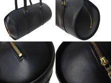 Load image into Gallery viewer, 極美品 LOUIS VUITTON ルイヴィトン エピ スフロ ハンドバッグ レザー ノワール M52222 エピレザー ゴールド金具 中古 4c074407
