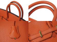 Load image into Gallery viewer, HERMES エルメス バーキン25 ハンドバッグ T刻印 トゴ カプシーヌ ゴールド金具 美品 中古 4c074464