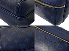 Load image into Gallery viewer, LOUIS VUITTON ルイヴィトン アウトドアメッセンジャーPM タイガラマ コバルト ショルダーバッグ M30242 PVC レザー 美品 中古 4c074518