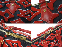 Load image into Gallery viewer, 新品未使用 LOUIS VUITTON × UF ルイヴィトン × ウルス フィッシャー スピーディバンドリエール25 ハンドバッグ M45552 レッド 中古 4c075052