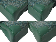 Load image into Gallery viewer, 極美品 GOYARD ゴヤール サイゴン ミニ ソフトバッグ 2WAY ハンドバッグ SAIGONMINTY09CL09P グリーン シルバー金具 中古 4c075053