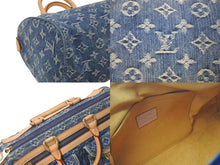 Load image into Gallery viewer, 極美品 LOUIS VUITTON ルイヴィトン ネオスピーディ ハンドバッグ M95019 モノグラムデニム ゴールド金具 中古 4c075142