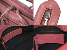 Load image into Gallery viewer, BALENCIAGA バレンシアガ ハンドバッグ Classic Mini City Bag クラシック ミニ シティ ピンク レザー 300295 美品 中古 4c075214