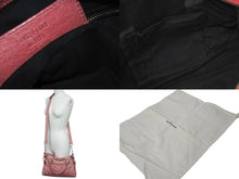 Load image into Gallery viewer, BALENCIAGA バレンシアガ ハンドバッグ 240578 ザ ジャイアント タウン ピンク レザー 良品 中古 4c075232