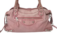Load image into Gallery viewer, BALENCIAGA バレンシアガ ハンドバッグ 240578 ザ ジャイアント タウン ピンク レザー 良品 中古 4c075232