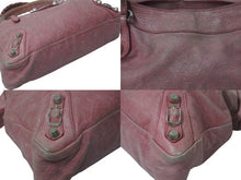 Load image into Gallery viewer, BALENCIAGA バレンシアガ ハンドバッグ 240578 ザ ジャイアント タウン ピンク レザー 良品 中古 4c075232