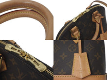 Load image into Gallery viewer, LOUIS VUITTON ルイヴィトン アルマBB 2WAYハンドバッグ 現行モデル M46990 モノグラム ゴールド金具 美品 中古 4c075235