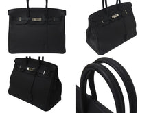 Load image into Gallery viewer, 極美品 HERMES エルメス BIRKIN バーキン35 ハンドバッグ トゴ ブラック シルバー金具 X刻印 2016年製 中古 4c075292