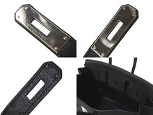 Load image into Gallery viewer, 極美品 HERMES エルメス BIRKIN バーキン35 ハンドバッグ トゴ ブラック シルバー金具 X刻印 2016年製 中古 4c075292