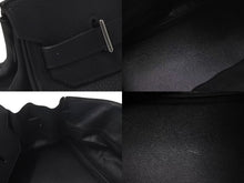 Load image into Gallery viewer, HERMES エルメス ショルダーバーキン トリヨンクレマンス ◻︎I刻 ゴルチェ期 ブラック シルバー金具 美品 中古 4c075293