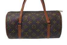 Load image into Gallery viewer, LOUIS VUITTON ルイヴィトン パピヨン26 ハンドバッグ M51386 モノグラム ブラウン ゴールド金具 美品 中古 4c075308
