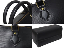 Load image into Gallery viewer, 極美品 LOUIS VUITTON ルイヴィトン スピーディ30 ハンドバッグ M59022 エピレザー ブラック ゴールド金具 中古 4c075310