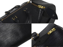 Load image into Gallery viewer, LOUIS VUITTON ルイヴィトン スピーディ25 ハンドバッグ M43012 エピ レザー ブラック 旧型 美品 中古 4c075312
