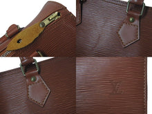 Load image into Gallery viewer, LOUIS VUITTON ルイヴィトン ハンドバッグ スピーディ25 M43003 ゴールド金具 ブラウン エピレザー 美品 中古 4c075316